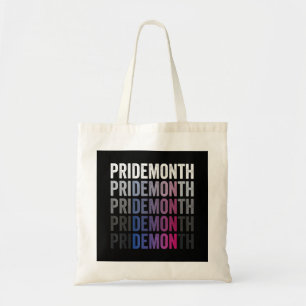 Bolso De Tela Orgullo Demon Bisexual Bi Orgullo Mes Lección Gay 