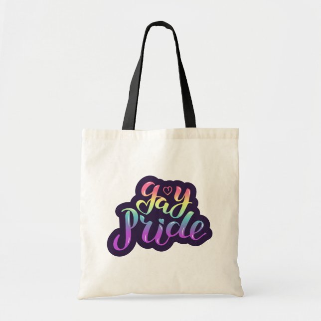 Bolso De Tela Orgullo gay (Frente)