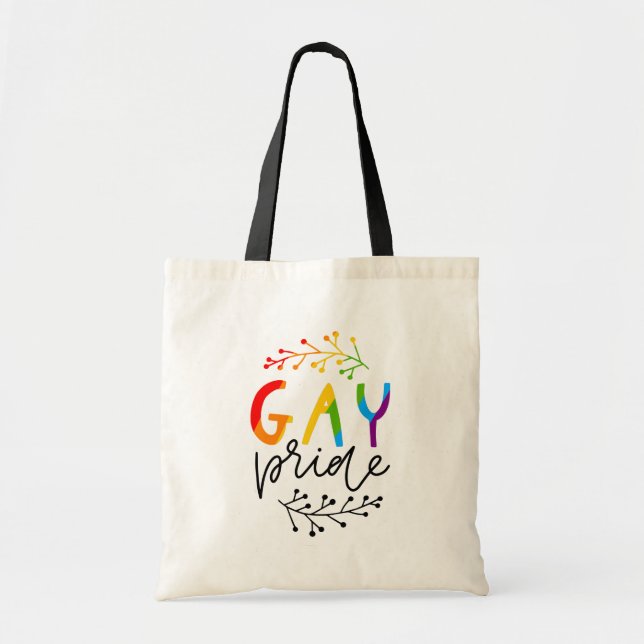 Bolso De Tela Orgullo gay (Frente)