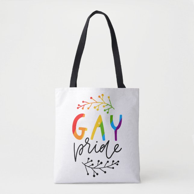 Bolso De Tela Orgullo gay (Anverso)