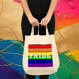 Bolso De Tela Orgullo Gay Arcoíris