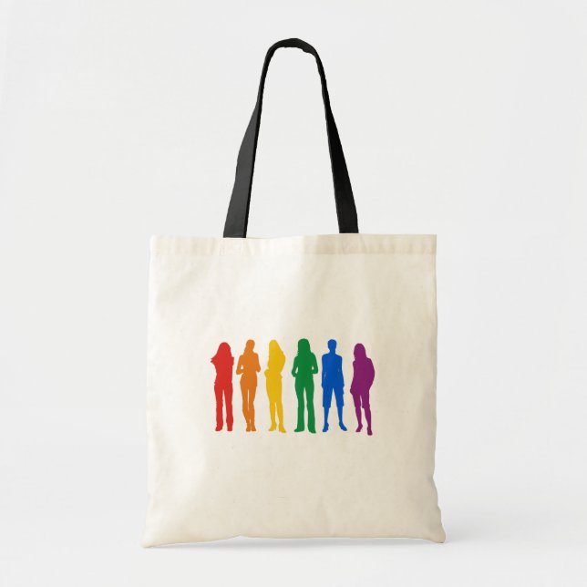 Bolso De Tela Orgullo gay para las mujeres (Frente)