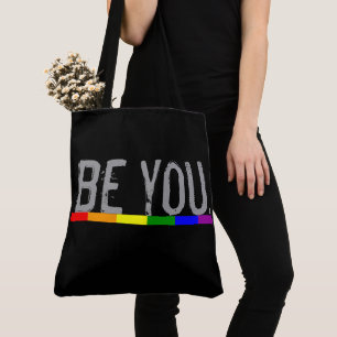 Bolso De Tela Orgullo Gay, sé tú