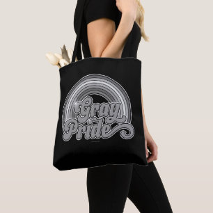 Bolso De Tela Orgullo Gris (Jubilación Mayor)