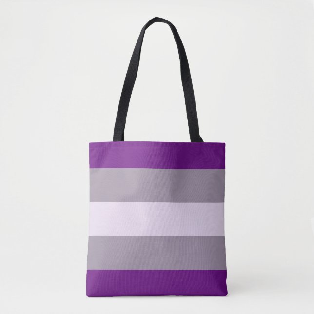 Bolso De Tela Orgullo Grisexual (Anverso)