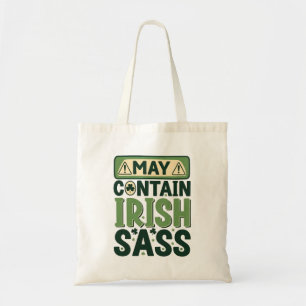 Bolso De Tela Orgullo irlandés sarcástico - Sassy divertido irla