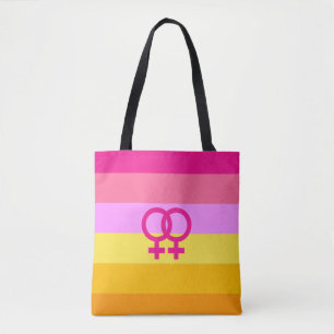 Bolso De Tela Orgullo Lesbiana Dawn WLW
