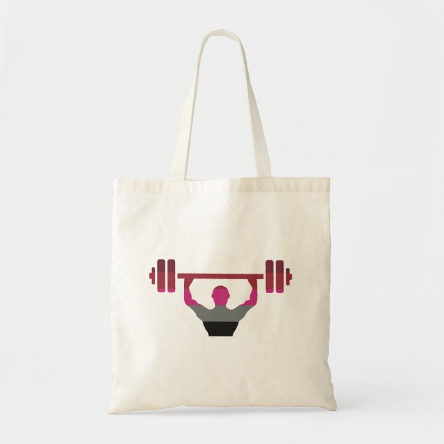 Bolso De Tela Orgullo Muscular (Frente)
