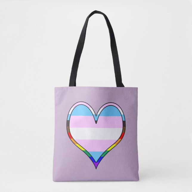 Bolso De Tela Orgullo Trans (Anverso)