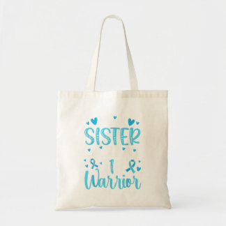 Bolso De Tela Orgullosa Hermana Guerrera de Diabetes T1d Diabete