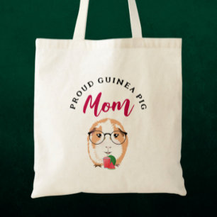 Bolso De Tela Orgullosa madre de cerdo de Guinea