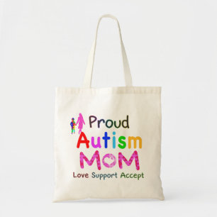 Bolso De Tela Orgullosa madre del autismo