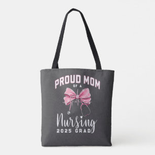 Bolso De Tela Orgullosa madre del graduado de Enfermería