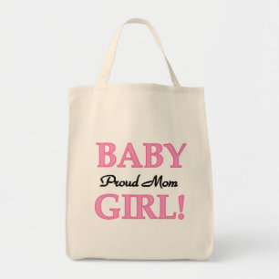 Bolso De Tela Orgullosa mamá Bebé camisetas y regalos