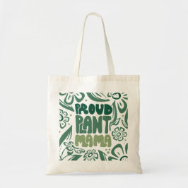 Bolso De Tela Orgullosa Mamá de Plantas – Amante de Plantas Auda