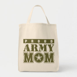 Bolso De Tela Orgullosa mamá del Ejército
