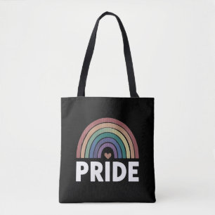 Bolso De Tela Orgulloso Arcoíris LGBT Divertido Lésbico 