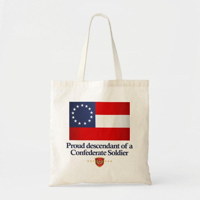 Bolso De Tela Orgulloso Descendente (Frente)