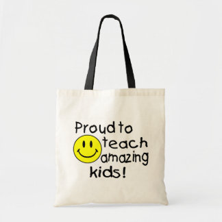 Bolso De Tela ¡Orgulloso enseñar a niños asombrosos!