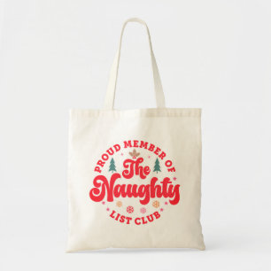 Bolso De Tela Orgulloso Miembro De Los Navidades Del Club De La