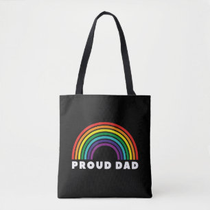 Bolso De Tela Orgulloso padre arcoiris