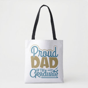 Bolso De Tela Orgulloso padre del graduado