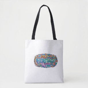 Bolso De Tela Orgulloso Patrimonio Vive – Camiseta de Orgullo Cu