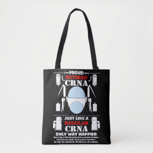 Bolso De Tela Orgulloso Retirado de CRNA