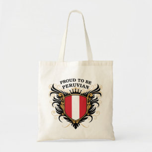 Bolso De Tela Orgulloso ser peruano