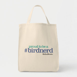 Bolso De Tela Orgulloso ser un empollón del pájaro