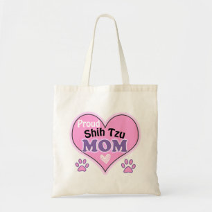 Bolso De Tela Orgulloso Shih Tzu mamá