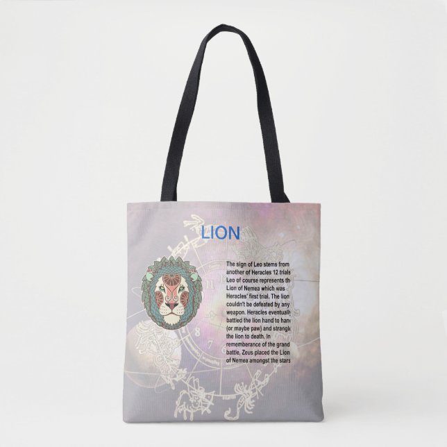 Bolso De Tela Origen Leo Bag (Anverso)