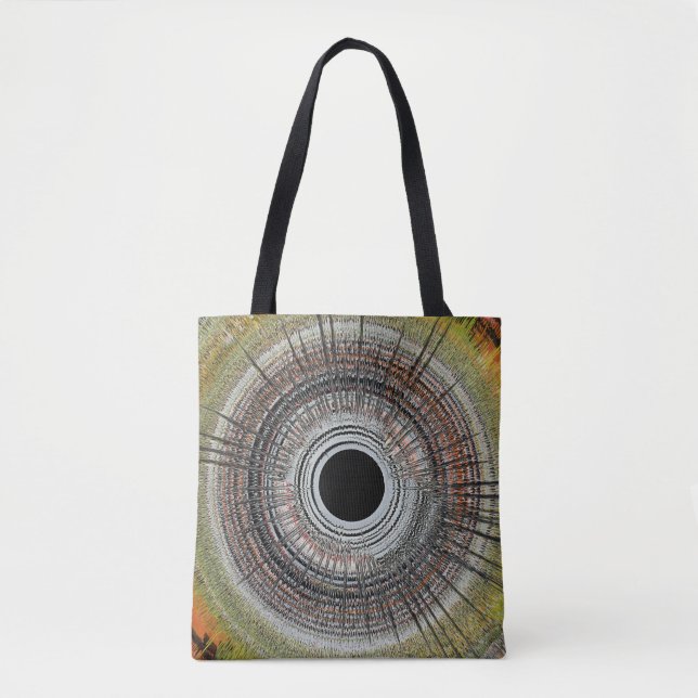 Bolso De Tela Original spin art (Anverso)