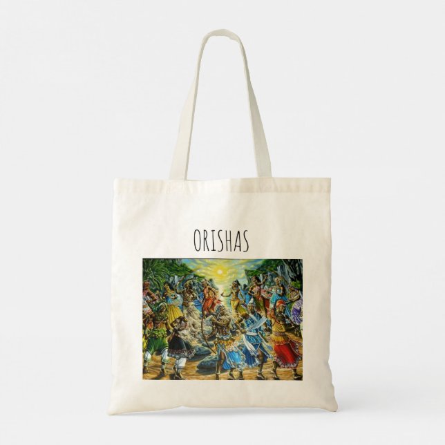 Bolso De Tela ORISHAS Tote Bag (Reverso)