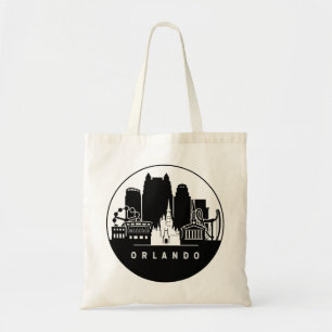 Bolso De Tela Orlando Florida Skyline
