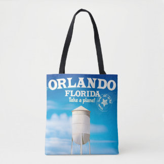 Bolso De Tela Orlando, Florida Water Tower, viaje impreso.