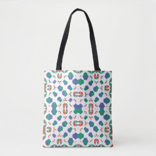 Bolso De Tela Ornamental talavera mexico tiles decor. Modern des