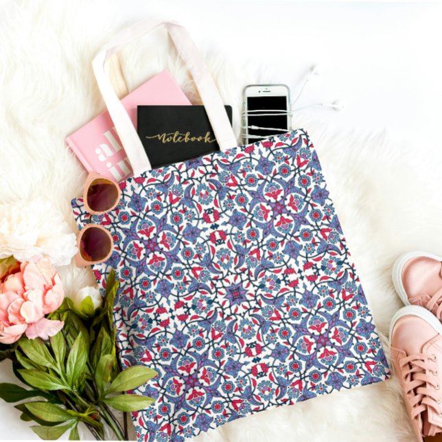 Bolso De Tela Ornamental Turkish Tile Pattern  (Subido por el creador)