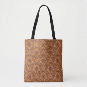 Bolso De Tela Ornamento árabe elegante