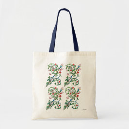 Bolso De Tela Ornamento colorido