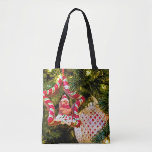 Bolso De Tela Ornamento de Navidad de Gingerbread