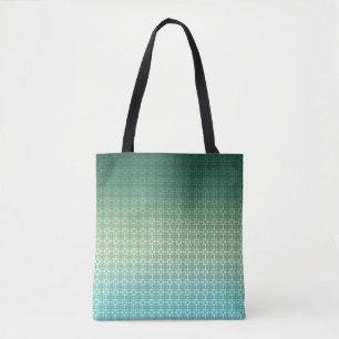 Bolso De Tela Ornamento floral, gradiente
