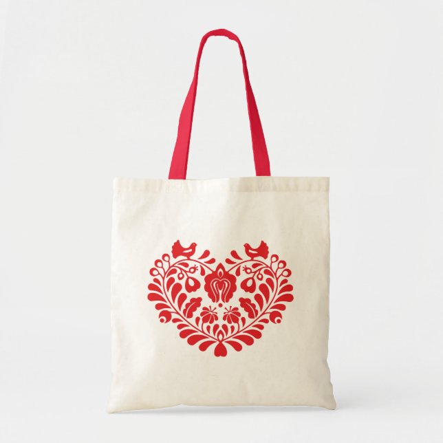Bolso De Tela Ornamento folclórico tradicional Tote Bag (Frente)