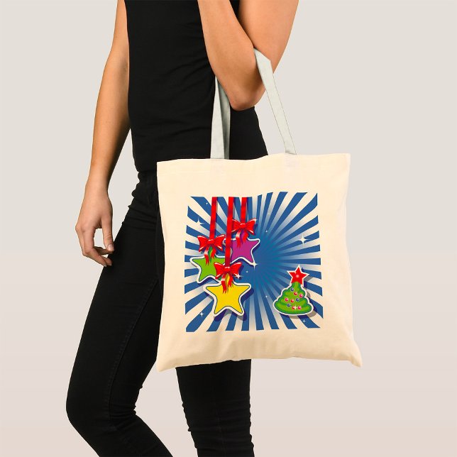 Bolso De Tela Ornamentos de Navidad Tote Bag (Subido por el creador)