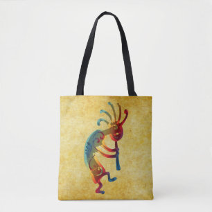 Bolso De Tela Ornamentos musicales de KOKOPELLI + tus ideas