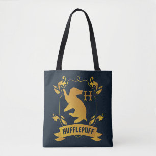 Bolso De Tela Ornate HUFFLEPUFF™ House Escudo