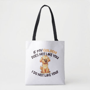Bolso De Tela Oro enojado - Diseño único