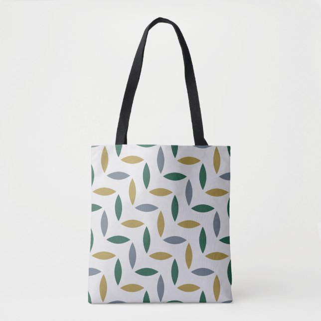 Bolso De Tela Oro Esmeralda (Anverso)