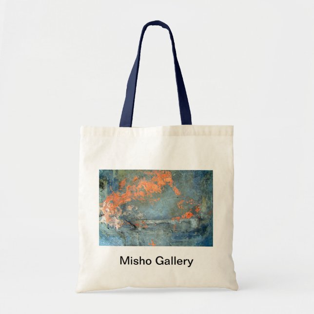 Bolso De Tela Oro negro (Frente)