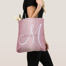 Oro Rosa Monograma Personalizado
